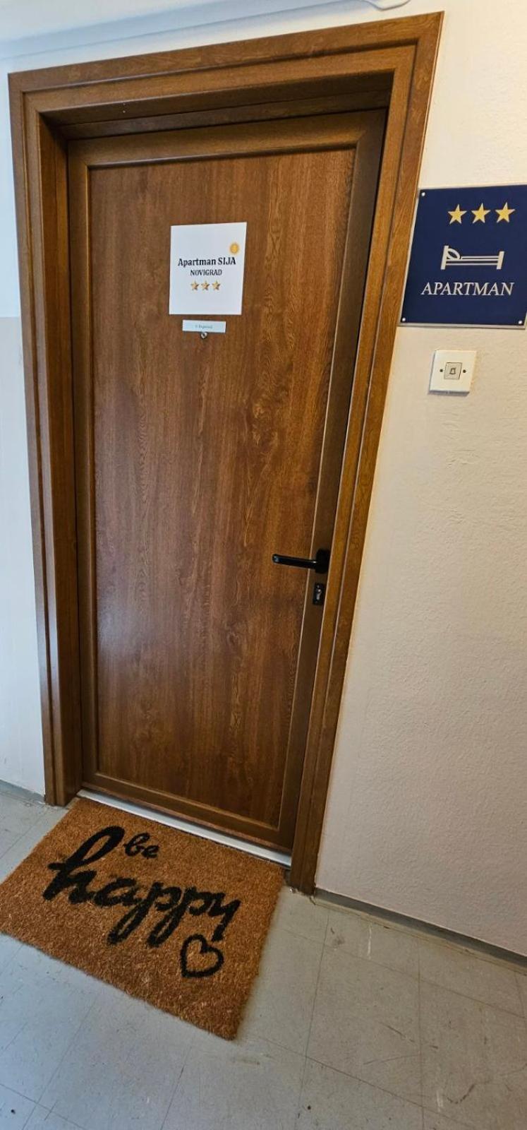 Apartman Sija Novigrad Novigrad  Zewnętrze zdjęcie